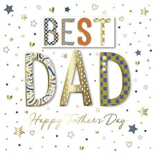 Picture of BEST DAD EVER FATHERS DAY CARD